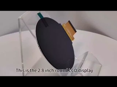 2.8 ইঞ্চি টিএফটি ডিসপ্লে 480x480 টিএফটি গোলাকার ডিসপ্লে 40 পিন আরজিবি ইন্টারফেস