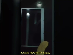 সূর্যালোক পাঠযোগ্য ৪.৩ ইঞ্চি ৪৮০x২৭২ আইপিএস টিএফটি মডিউল ডিসপ্লে১০০০সিডি/এম২ আরজিবি ইন্টারফেস