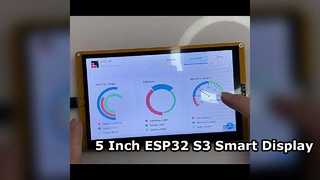 5-ইঞ্চি ESP32 S3 ডেভেলপমেন্ট বোর্ড টাচ স্ক্রিন