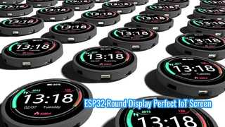 1.28 ইঞ্চি রাউন্ড ESP32-C3 ডিসপ্লে মডিউল