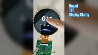 2.1 ইঞ্চি 480x480 গোলাকার টিএফটি ডিসপ্লে