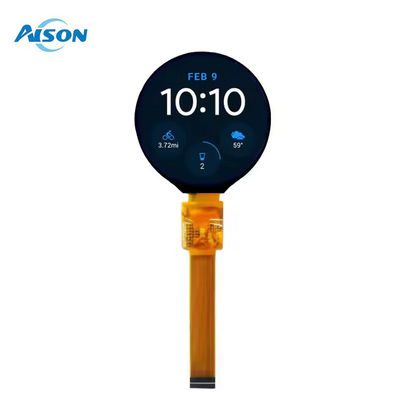 1.6 ইঞ্চি 400x400 বৃত্তাকার LCD মডিউল 230nits রঙিন LCD স্ক্রিন