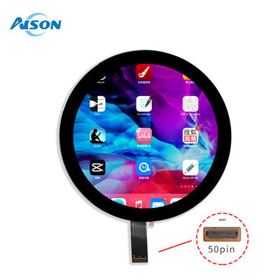 5.0" 1080x1080 গোলাকার টিএফটি ডিসপ্লে এমআইপিআই ইন্টারফেস 350 নিট