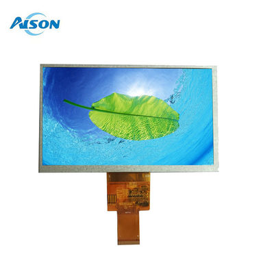 7 "আরটিপি টিএফটি ডিসপ্লে 800X480 রেজোলিউশন আরজিবি ইন্টারফেস শিল্প অ্যাপ্লিকেশন জন্য 40 পিন