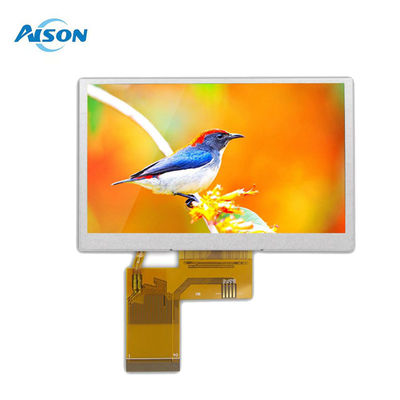 4.3'' 480X272 আইপিএস টিএফটি এলসিডি ডিসপ্লে 40 পিন আরজিবি 24 বিট ইন্টারফেস
