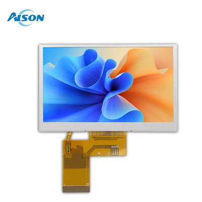 4.3'' 480X272 আইপিএস টিএফটি এলসিডি ডিসপ্লে 40 পিন আরজিবি 24 বিট ইন্টারফেস