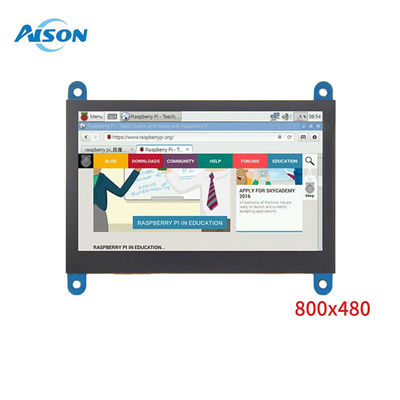 4.3 ইঞ্চি আইপিএস রাস্পবেরি পাই এলসিডি ডিসপ্লে HDMI ইন্টারফেস এবং ক্যাপাসিটিভ টাচ সহ