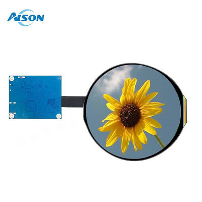 5.0" 1080x1080 গোলাকার টিএফটি ডিসপ্লে এমআইপিআই ইন্টারফেস 350 নিট