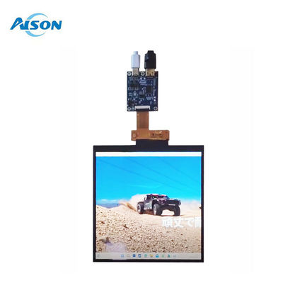 7.6 ইঞ্চি 800x800 বর্গক্ষেত্র TFT ডিসপ্লে মডিউল HDMI ড্রাইভার বোর্ডের সাথে MIPI ইন্টারফেস