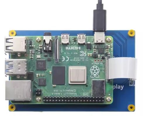4.3 ইঞ্চি 800x480 DSI TFT টাচ ডিসপ্লে রাস্পবেরি পাই এর জন্য