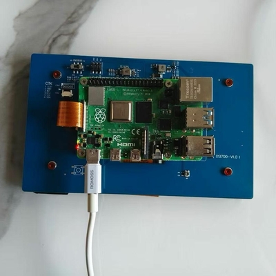 ৭ ইঞ্চি MIPI-DSI IPS LCD ডিসপ্লে ক্যাপাসিটিভ টাচ স্ক্রিন রাস্পবেরি পাই ৫ ৪ ৩ এর জন্য