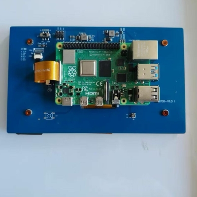 ৭ ইঞ্চি MIPI-DSI IPS LCD ডিসপ্লে ক্যাপাসিটিভ টাচ স্ক্রিন রাস্পবেরি পাই ৫ ৪ ৩ এর জন্য