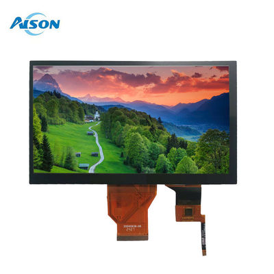 7 ইঞ্চি 800x480 আইপিএস টিএফটি ডিসপ্লে টাচ প্যানেল 50 পিন আরজিবি ইন্টারফেস