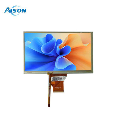 7 ইঞ্চি 800X480 প্রতিরোধী টাচ প্যানেল 50 পিন আরজিবি 24 বিট 7 ইঞ্চি আরটিপি প্রদর্শন