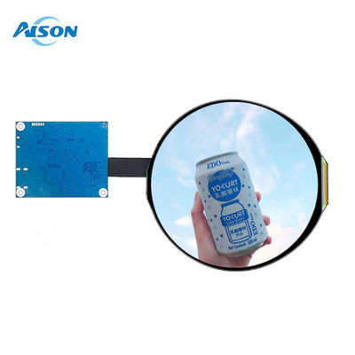 5 ইঞ্চি 1080x1080 সার্কুলার টিএফটি এলসিডি মডিউল এমআইপিআই 50 পিন এইচডিএমআই বোর্ড সহ