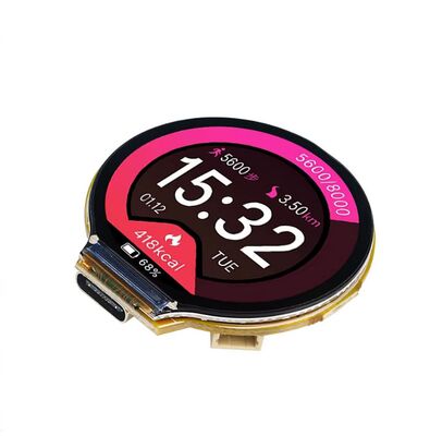 1.28 ইঞ্চি ESP32-C3 সার্কুলার ডিসপ্লে 240 * 240 আইপিএস এলসিডি টাচ স্ক্রিন টিএফটি মডিউল ওয়াইফাই ডেভেলপমেন্ট বোর্ড